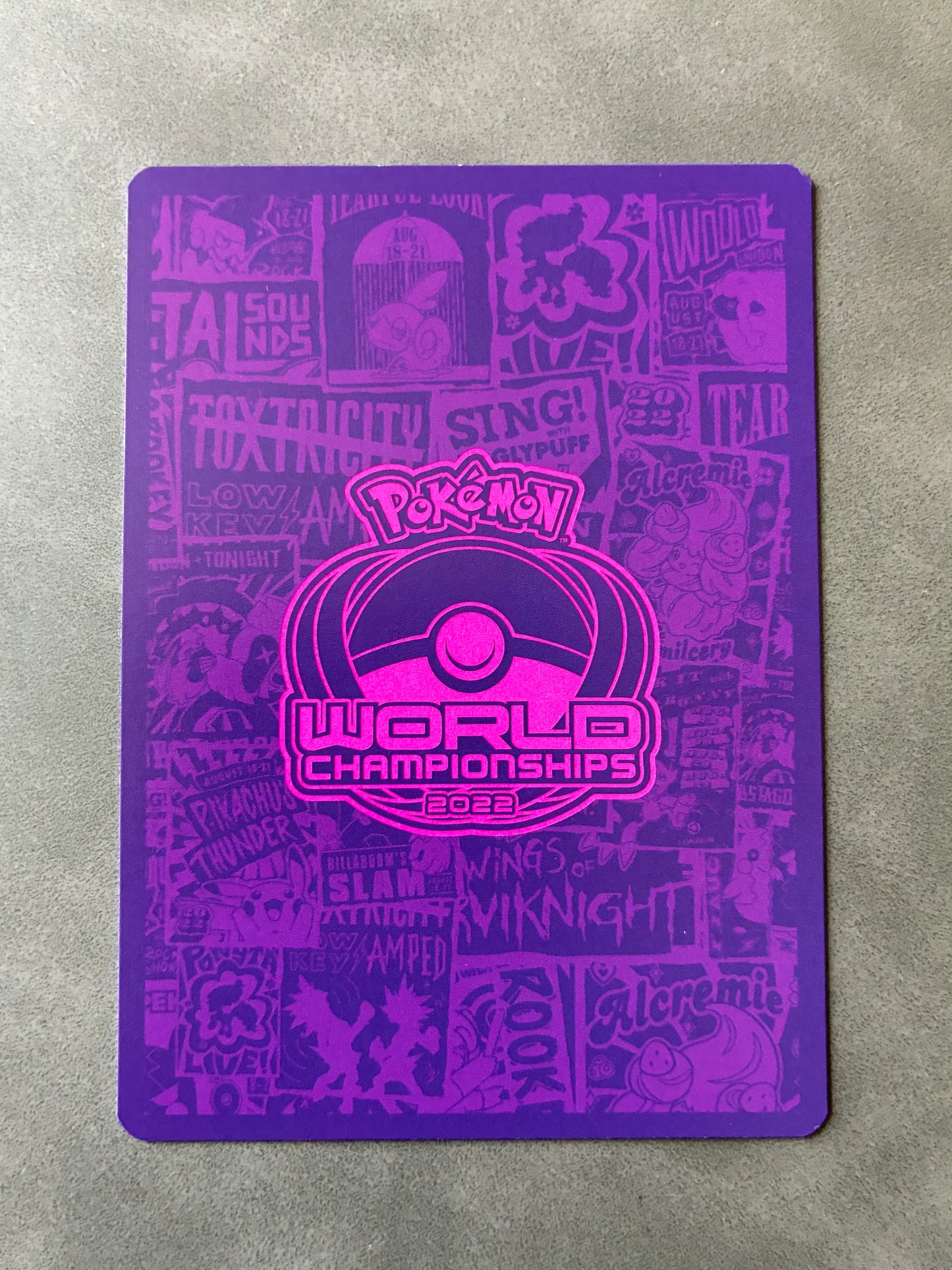 2021 POKEMON TCG (2022 WORLD CHAMPIONSHIP) - MELOETTA 124/264 FUSION STRIKE