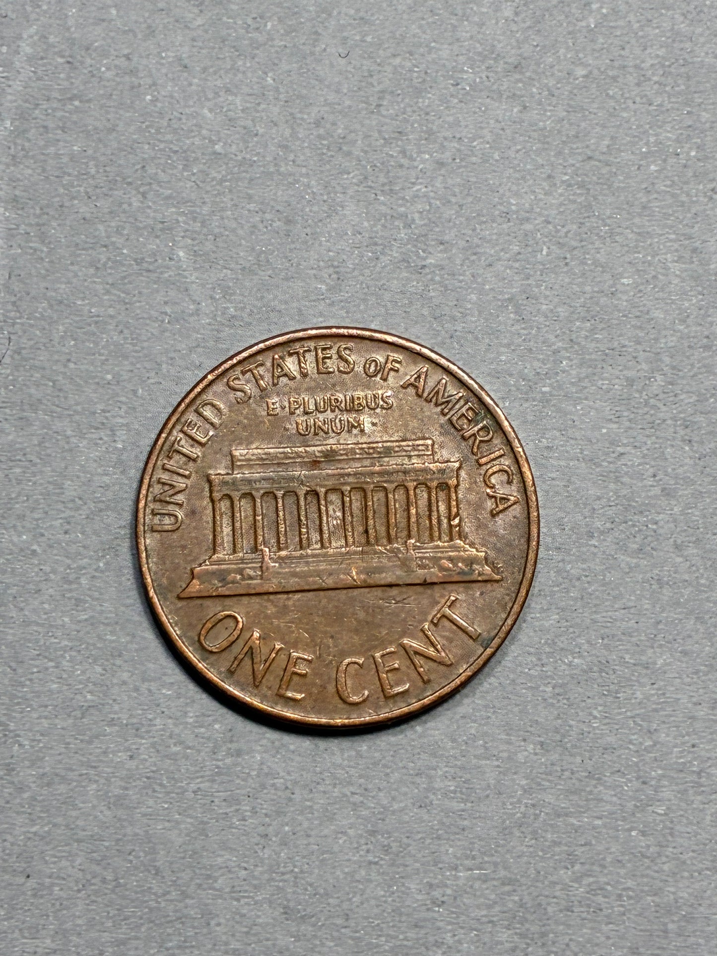 1964 PENNY NO MINT MARK "L" ON RIM ERROR 95% COPPER CIRCULATED
