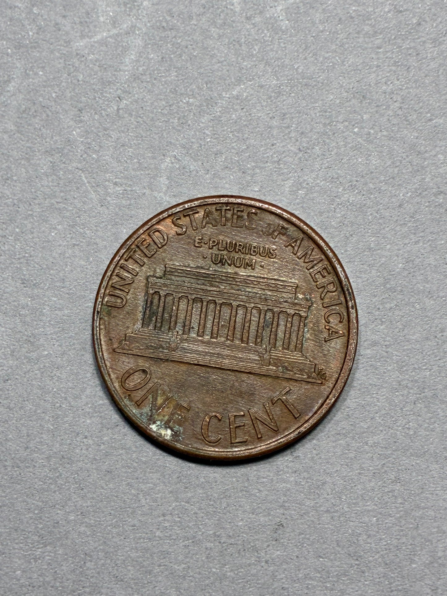 1991 D PENNY DOUBLE RIM CIRCULATED (PNC 0118)