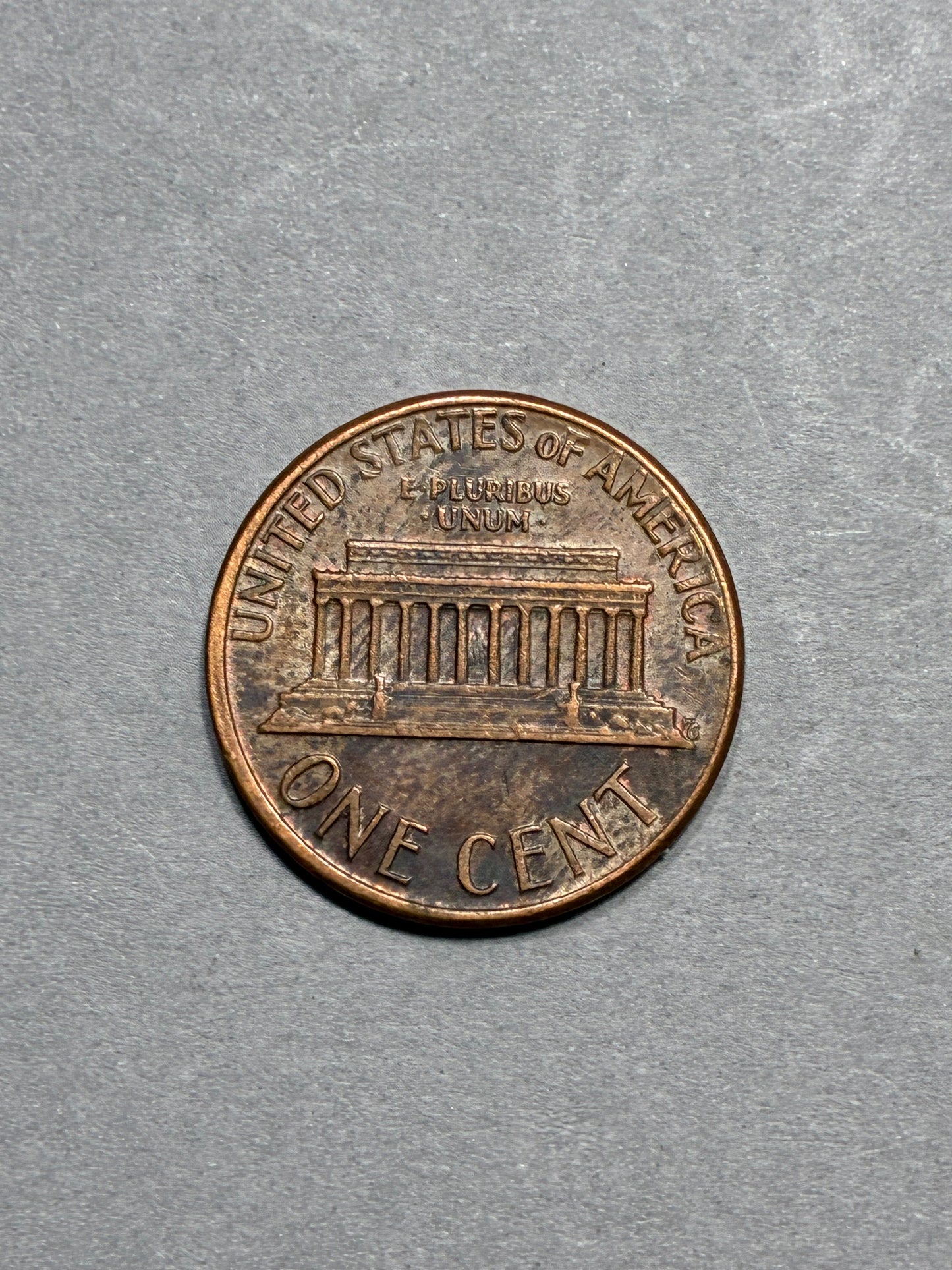1974 D PENNY FILLED D 95% COPPER BROWN CIRCULATED (PNC 0126)