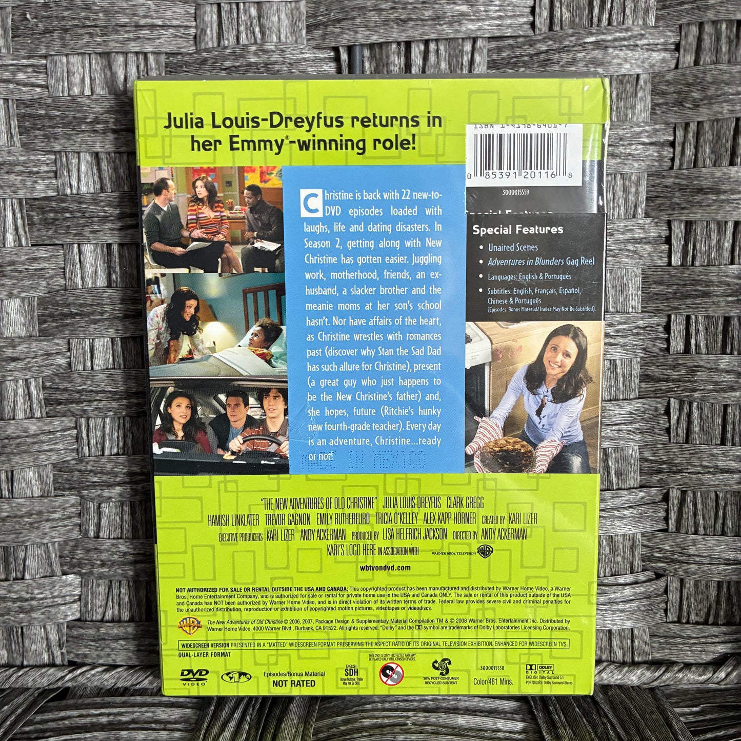 THE NEW ADVENTURES OF OLD CHRISTINE - COMPLETE SEASON 2 - SEALED