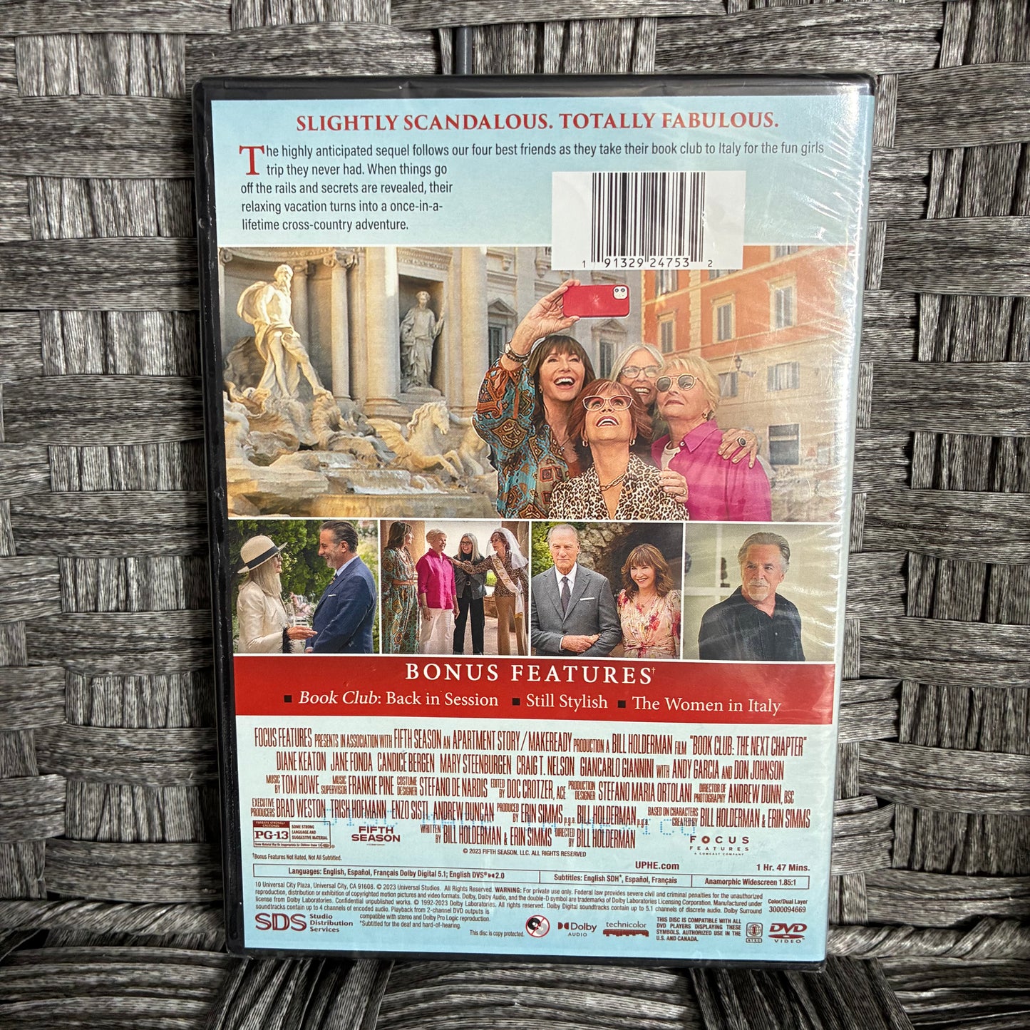 BOOK CLUB: THE NEXT CHAPTER - COLLECTOR'S EDITION - JANE FONDA - DVD - SEALED