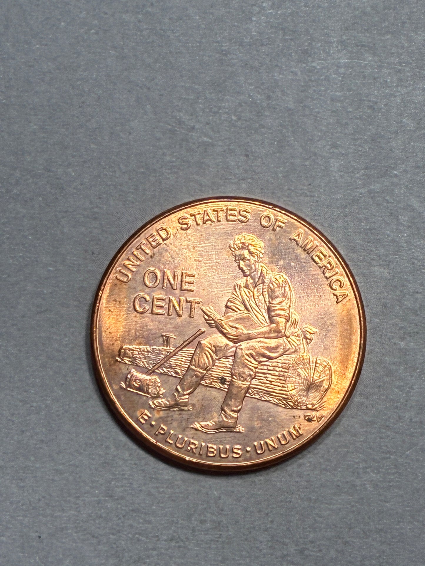 2009 D PENNY LINCOLN ON LOG MEMORIAL - CIRCULATED (LN0031)