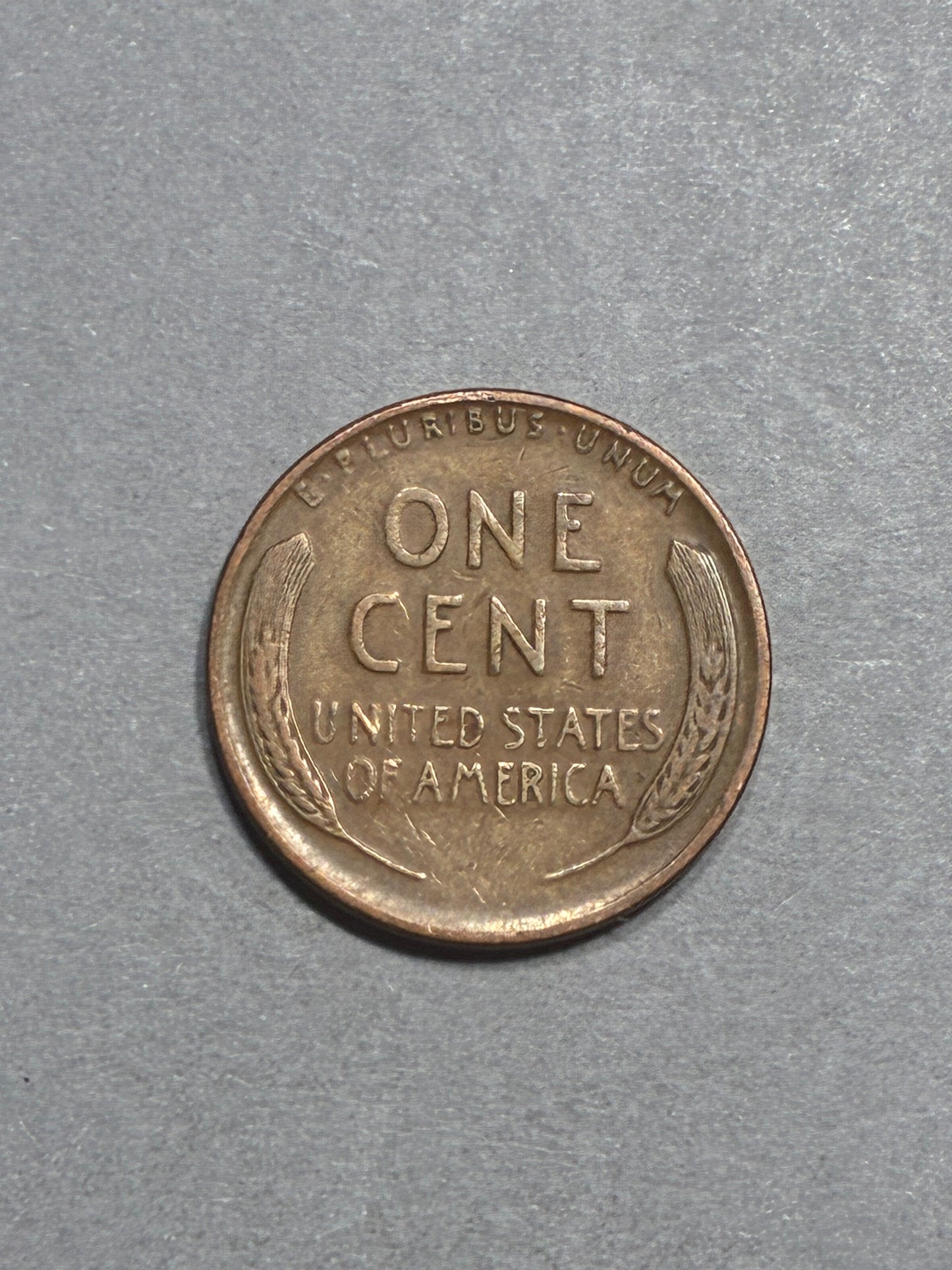 1942 WHEAT PENNY NO MINT MARK 95% COPPER WIDE RIM - CIRCULATED (LN0038)