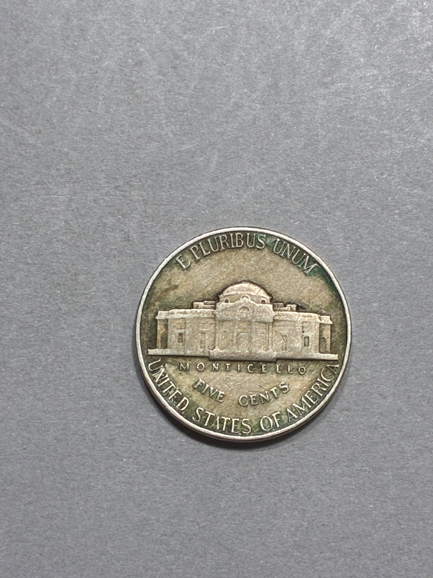 1952 NICKEL NO MINT MARK - CIRCULATED (LN0044)