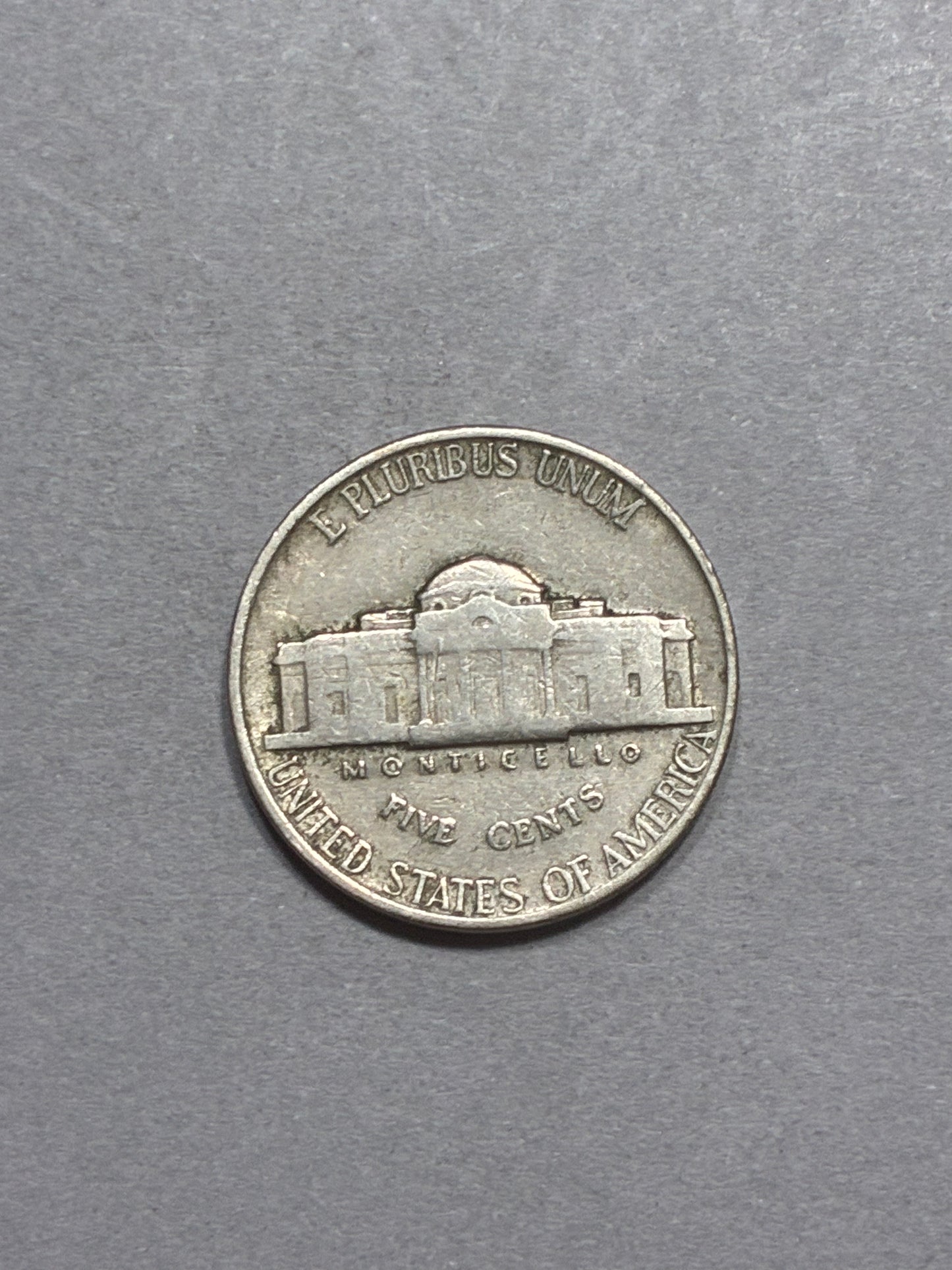 1940 NICKEL NO MINT MARK - CIRCULATED (LN0046)