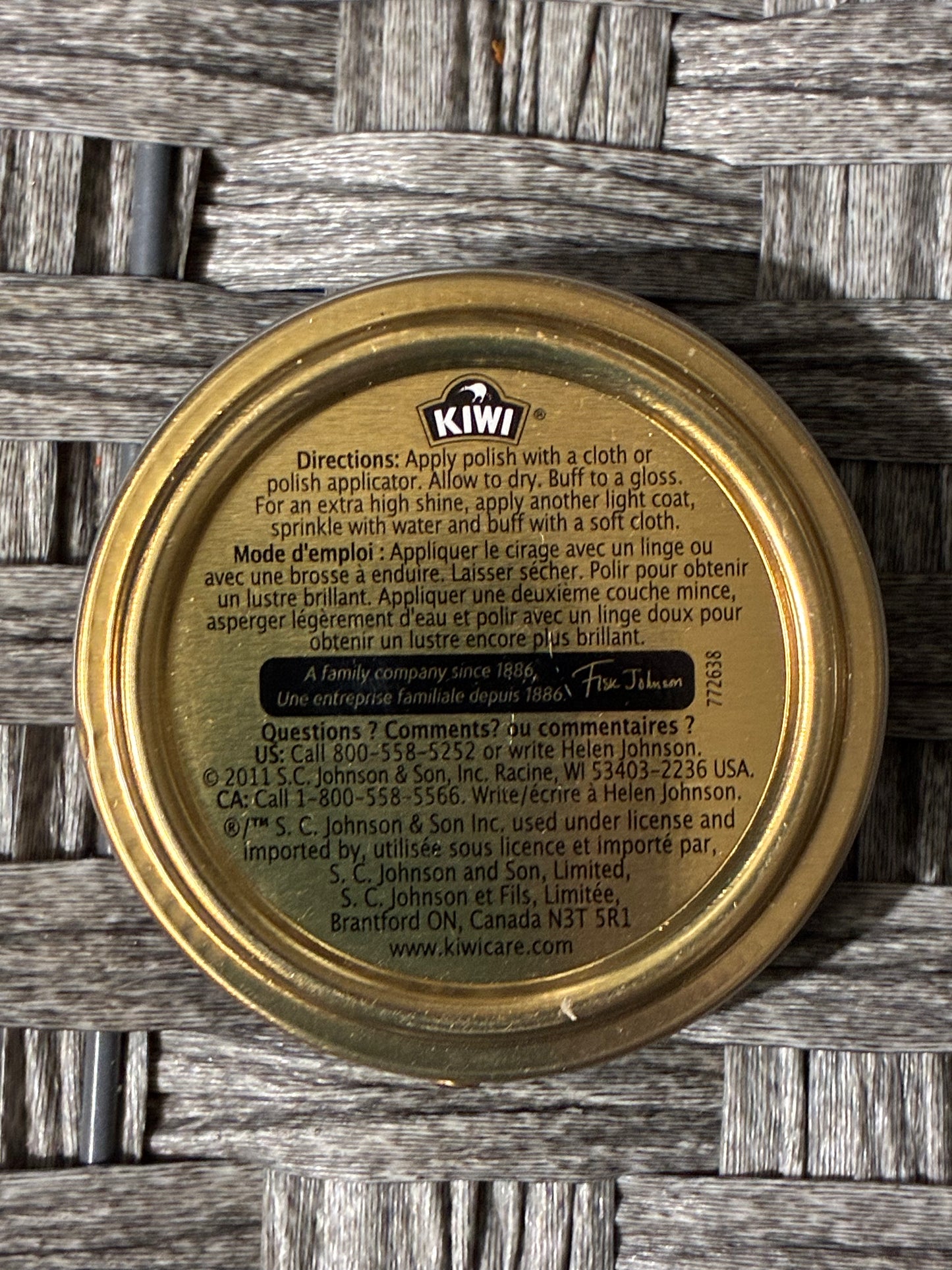 KIWI SHOE POLISH - CORDOVAN - 32G - BRAND NEW