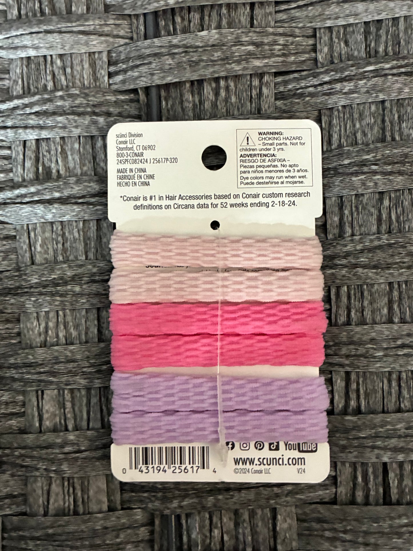 SCUNCI 6PCS PONYTAILERS