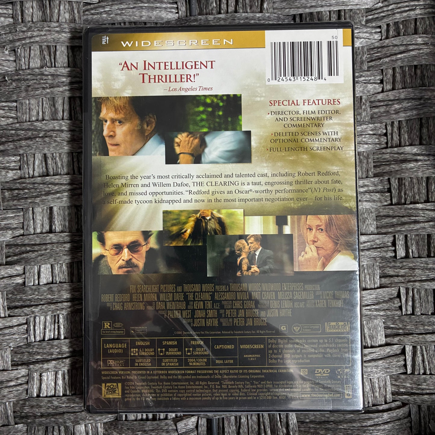 THE CLEARING DVD (2004) WIDESCREEN - SEALED