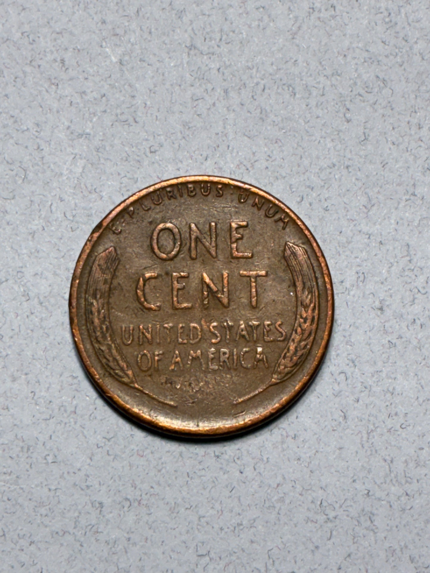 1957 D WHEAT PENNY 95% COPPER "L" ON RIM CIRCULATED (LN910)