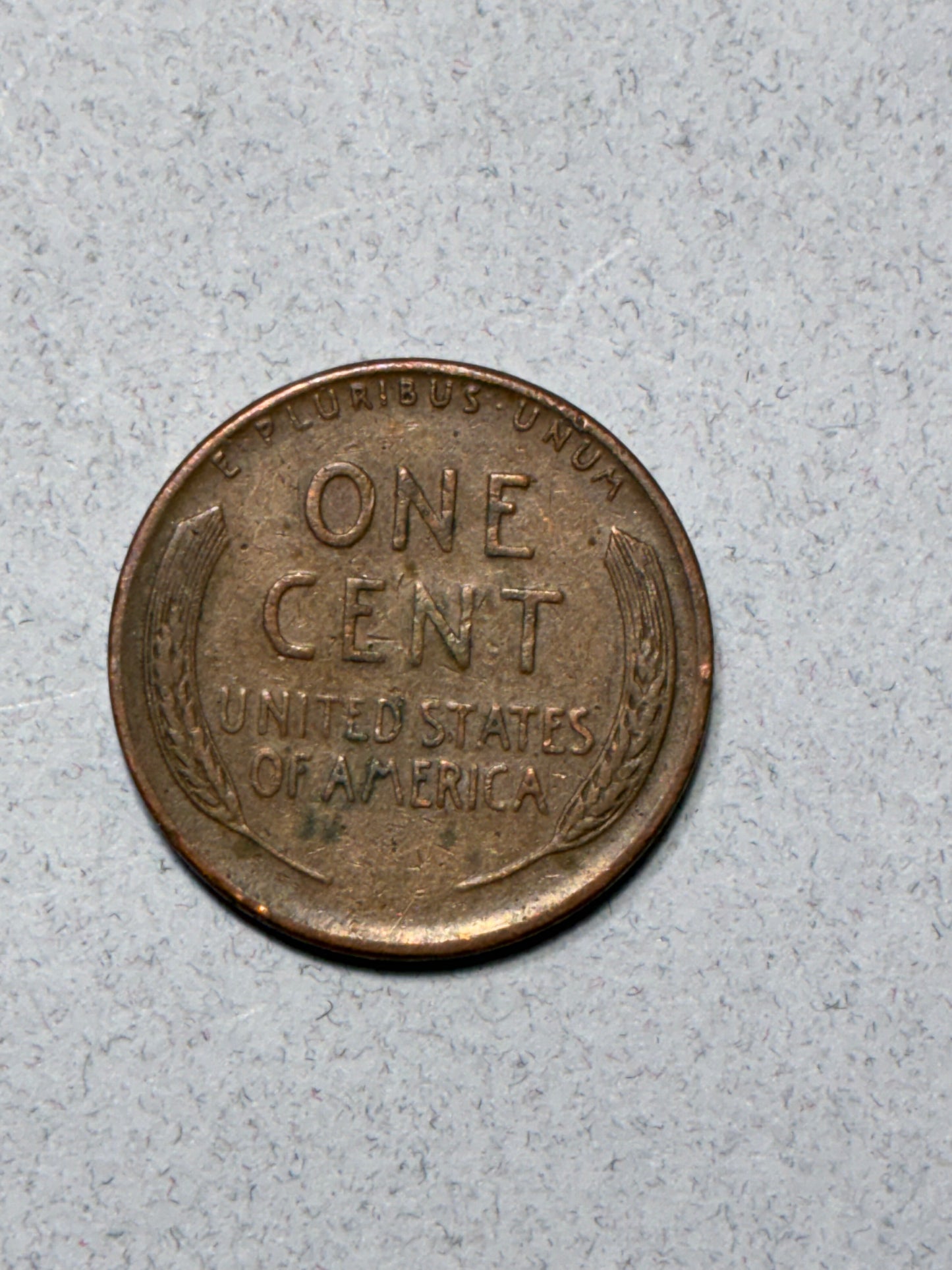 LOT OF 2 1956 D WHEAT PENNIES - OFF CENTER, RIM LETTERING, STAMPING ERRORS (LN1604)