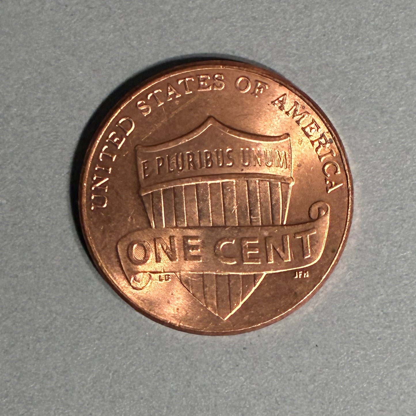 2018 PENNY NO MINT MARK LINCOLN SHIELD
