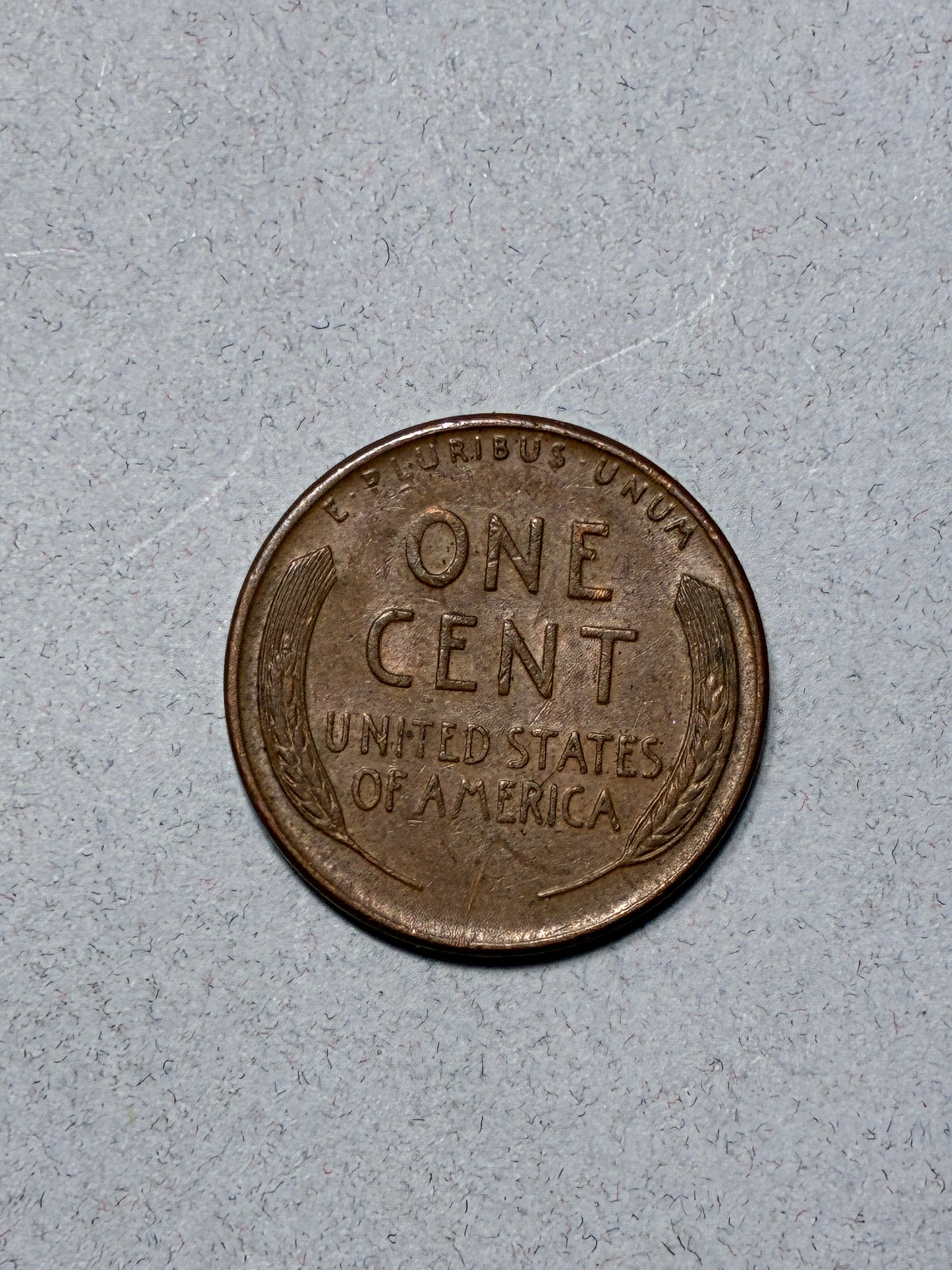 1956 D WHEAT PENNY - 95% COPPER - CIRCULATED (LN1615)