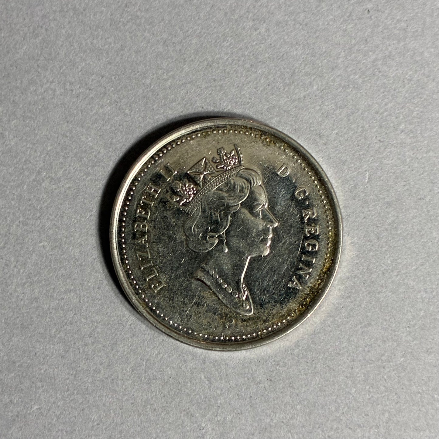 2001 CANADA P 5 CENTS QUEEN ELIZABETH II