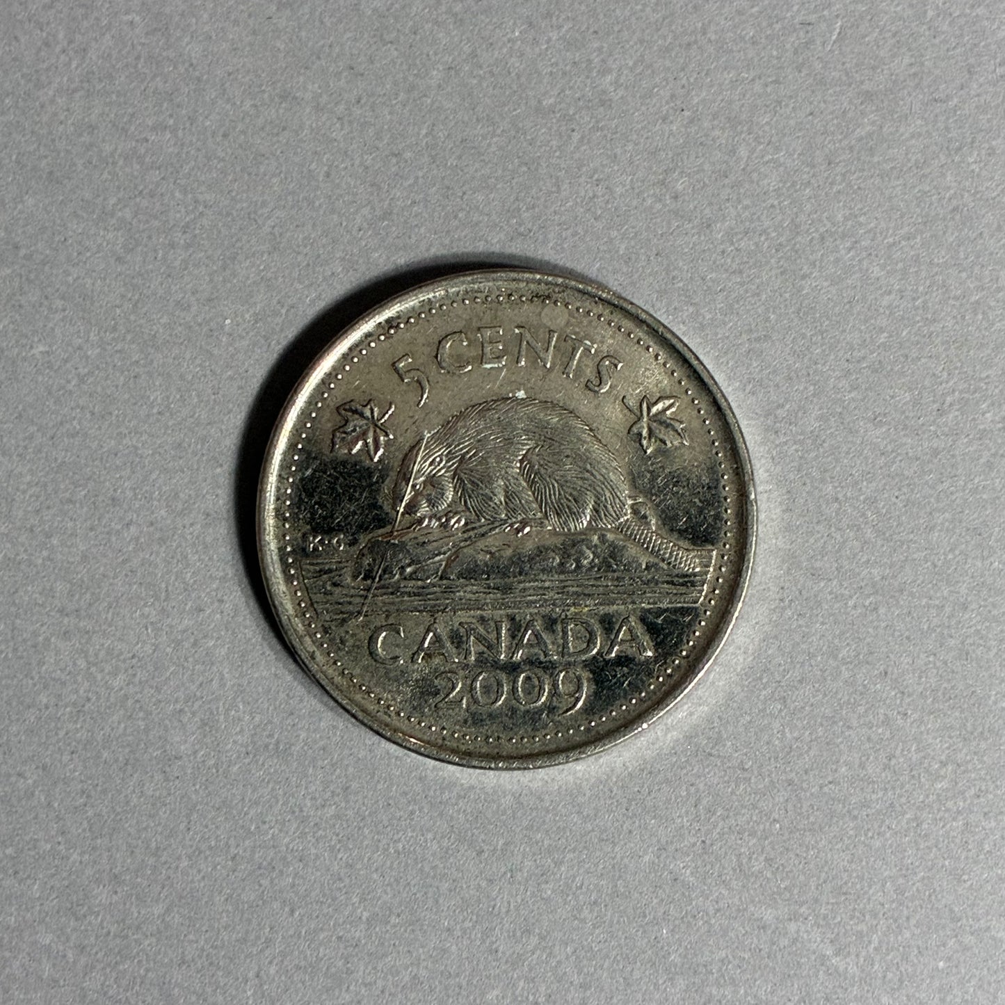 2009 CANADA 5 CENTS