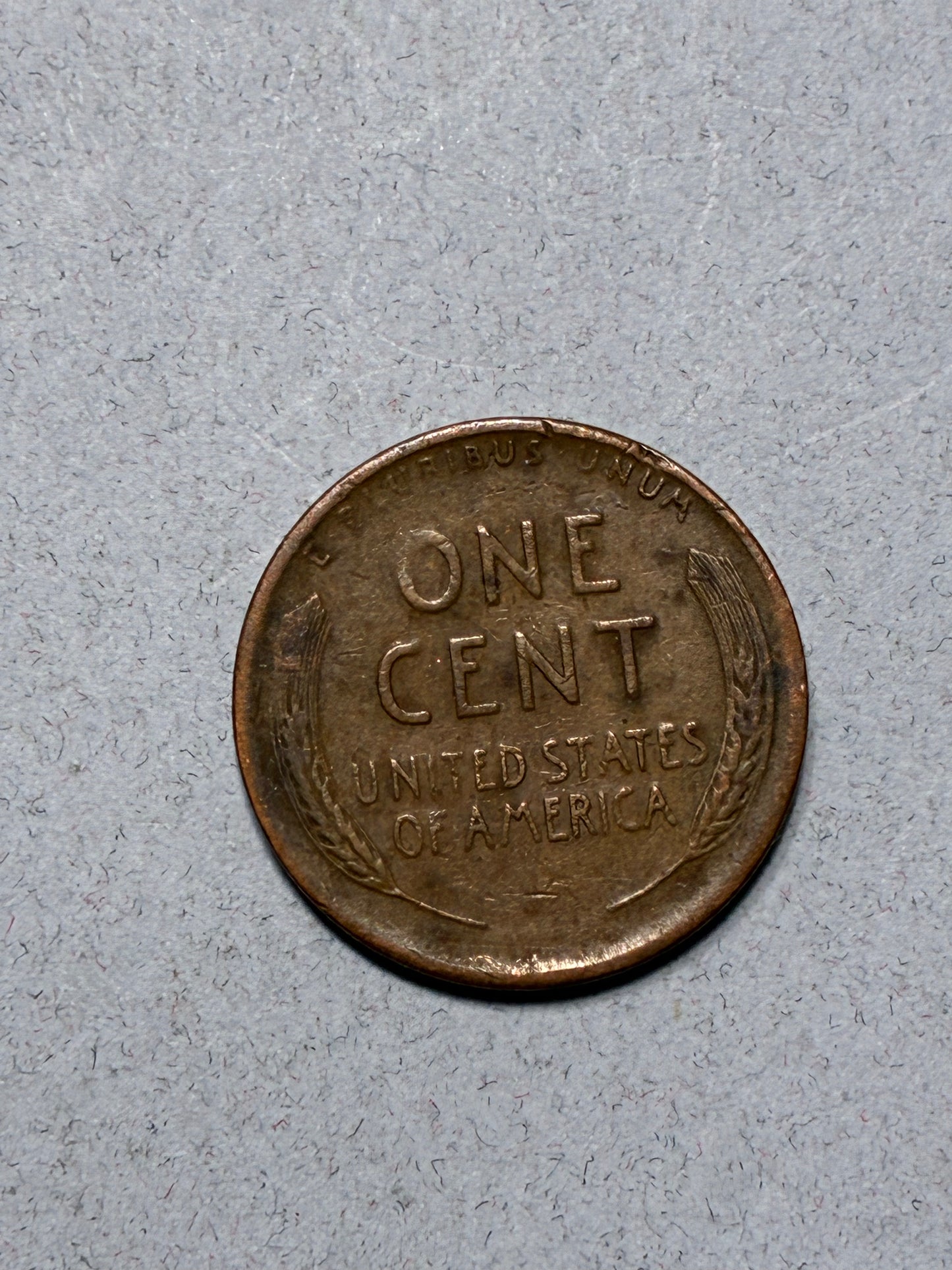 1947 S WHEAT PENNY - MISSING "L" - 95% COPPER - CIRCULATED (LN1625)