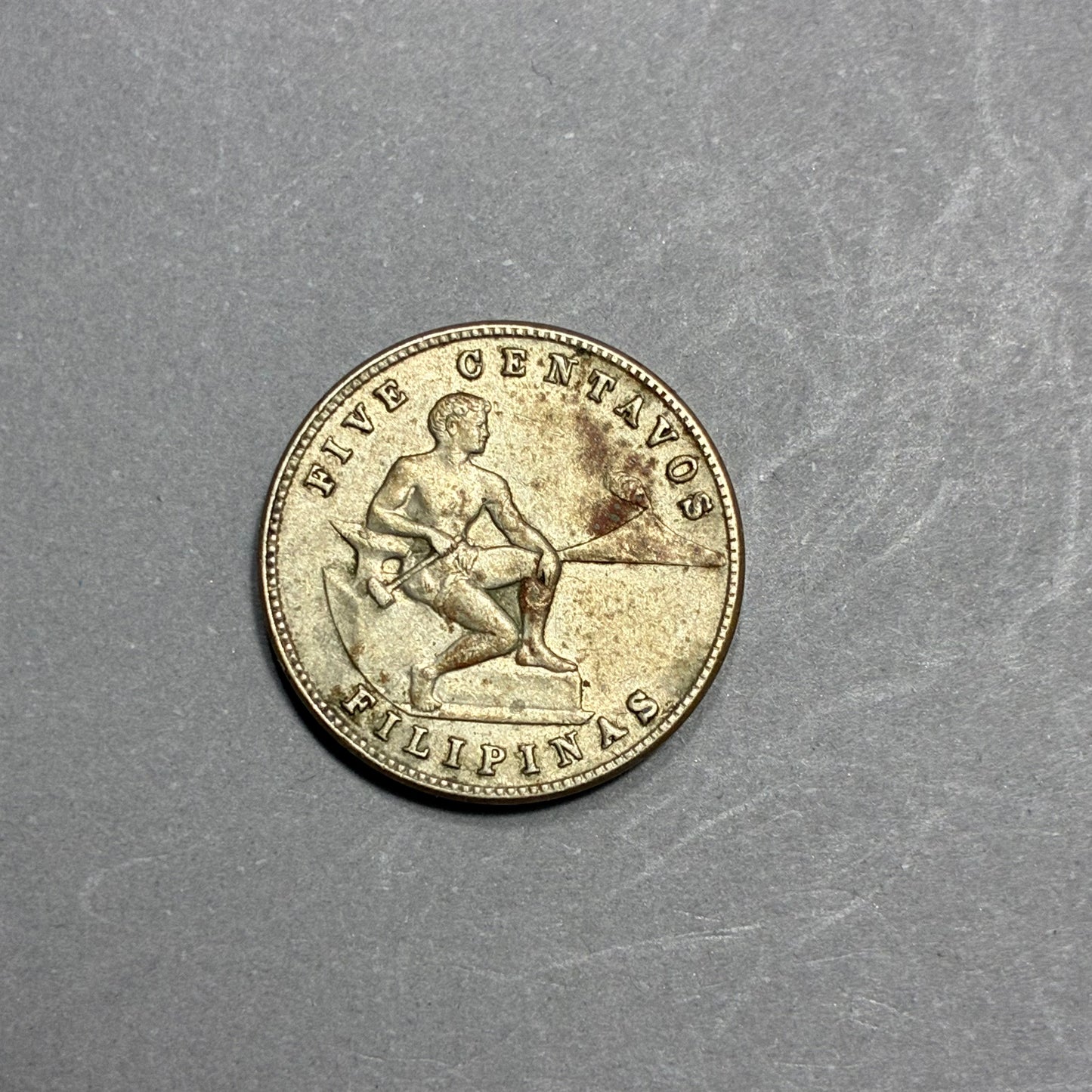 1944 UNITED STATES OF AMERICA 5 CENTAVOS PHILIPPINES