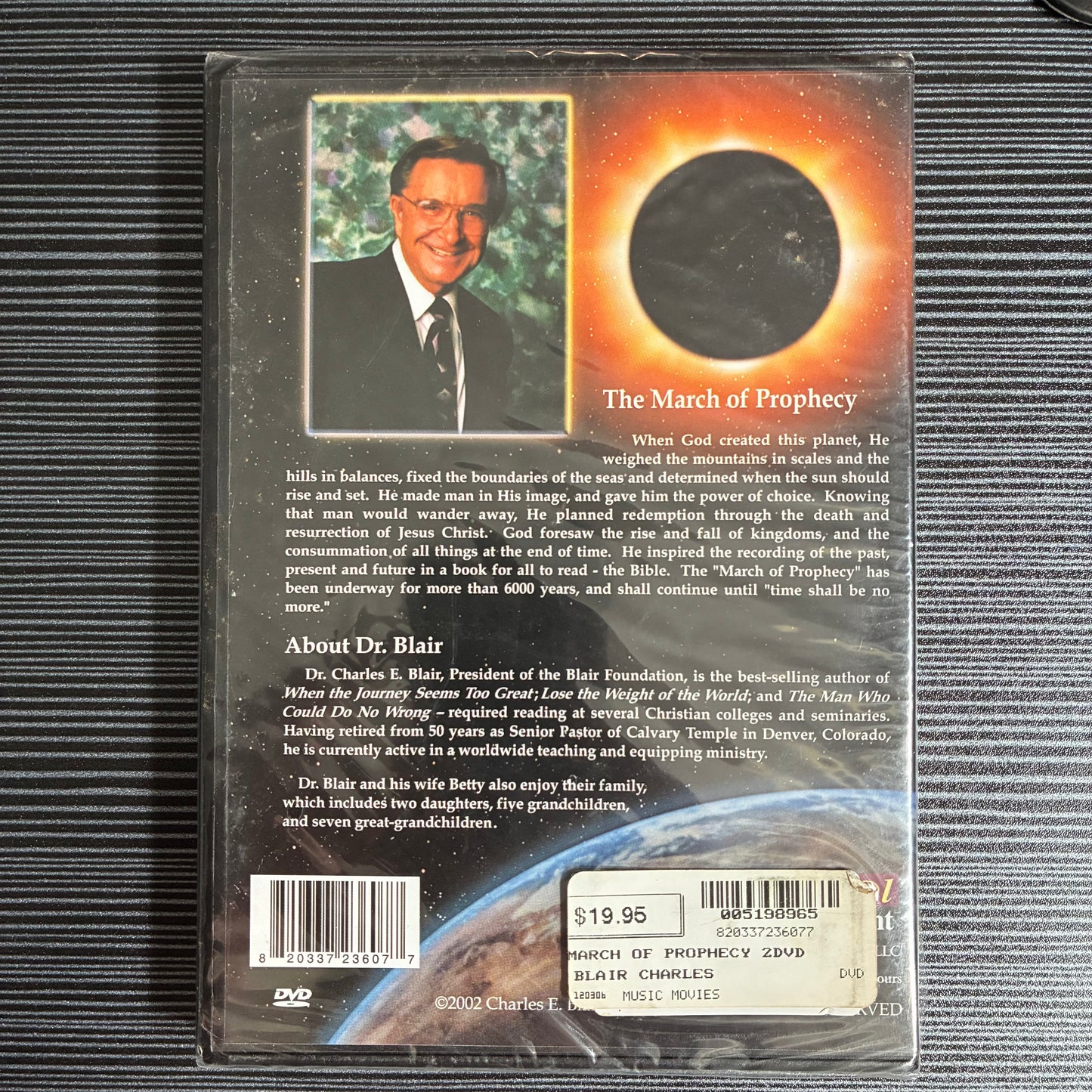 THE MARCH OF PROPHECY 2 DISC SET - DVD SEALED (2002)