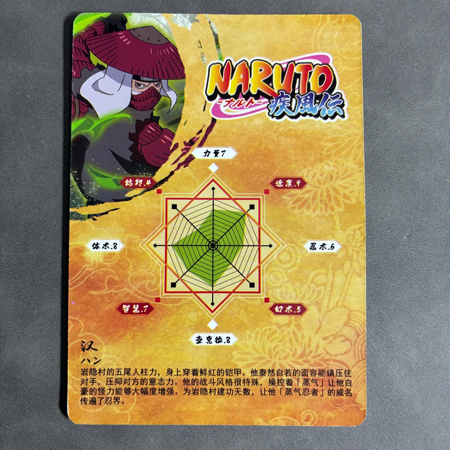 CHINESE NARUTO TRADING CARDS - HAN - HY-SR-021