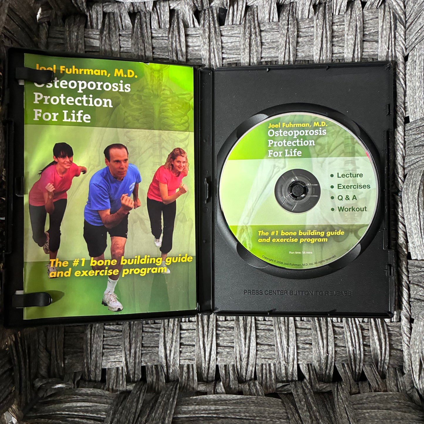 DR. JOEL FUHRMAN OSTEOPOROSIS PROTECTION FOR LIFE BONE BUILDING GUIDE DVD - GOOD