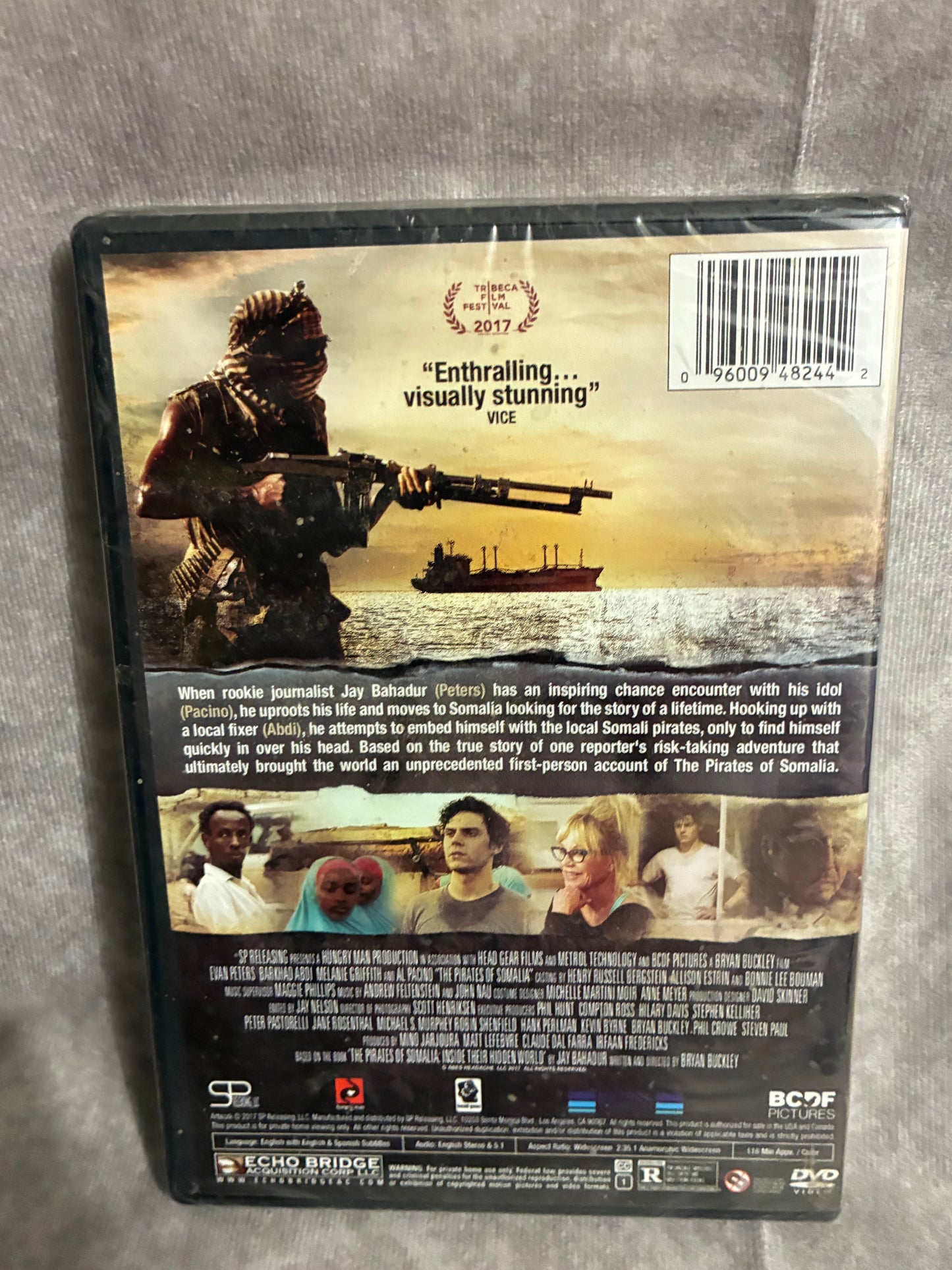 THE PIRATES OF SOMALIA DVD WIDESCREEN SEALED