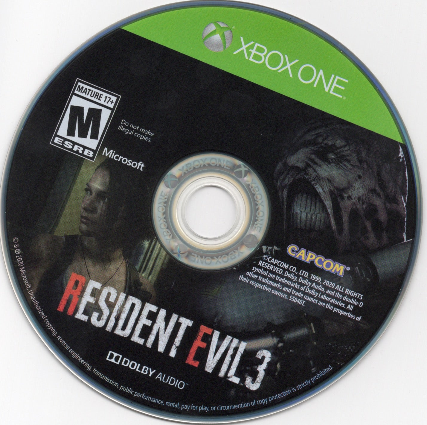 RESIDENT EVIL 3 XBOX ONE - PRE OWNED