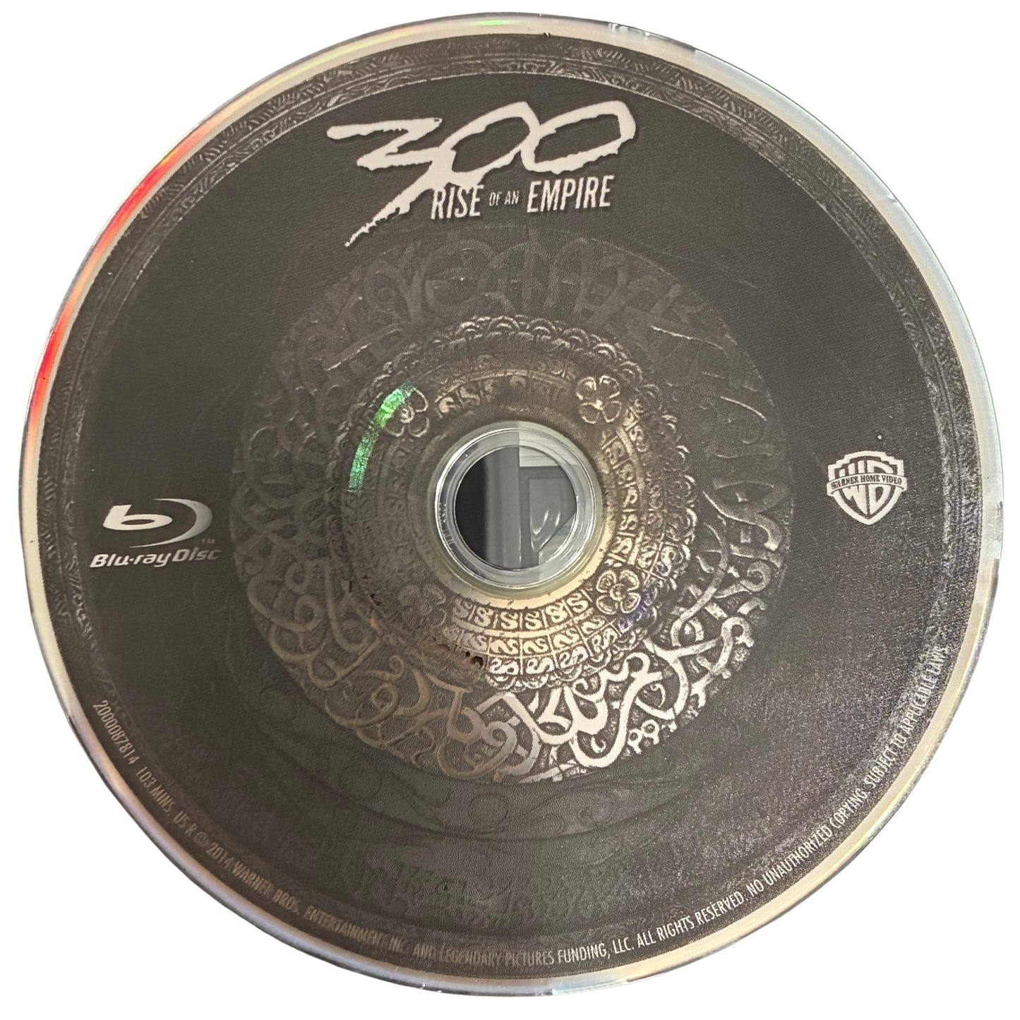 300 RISE OF AN EMPIRE (BLU RAY)