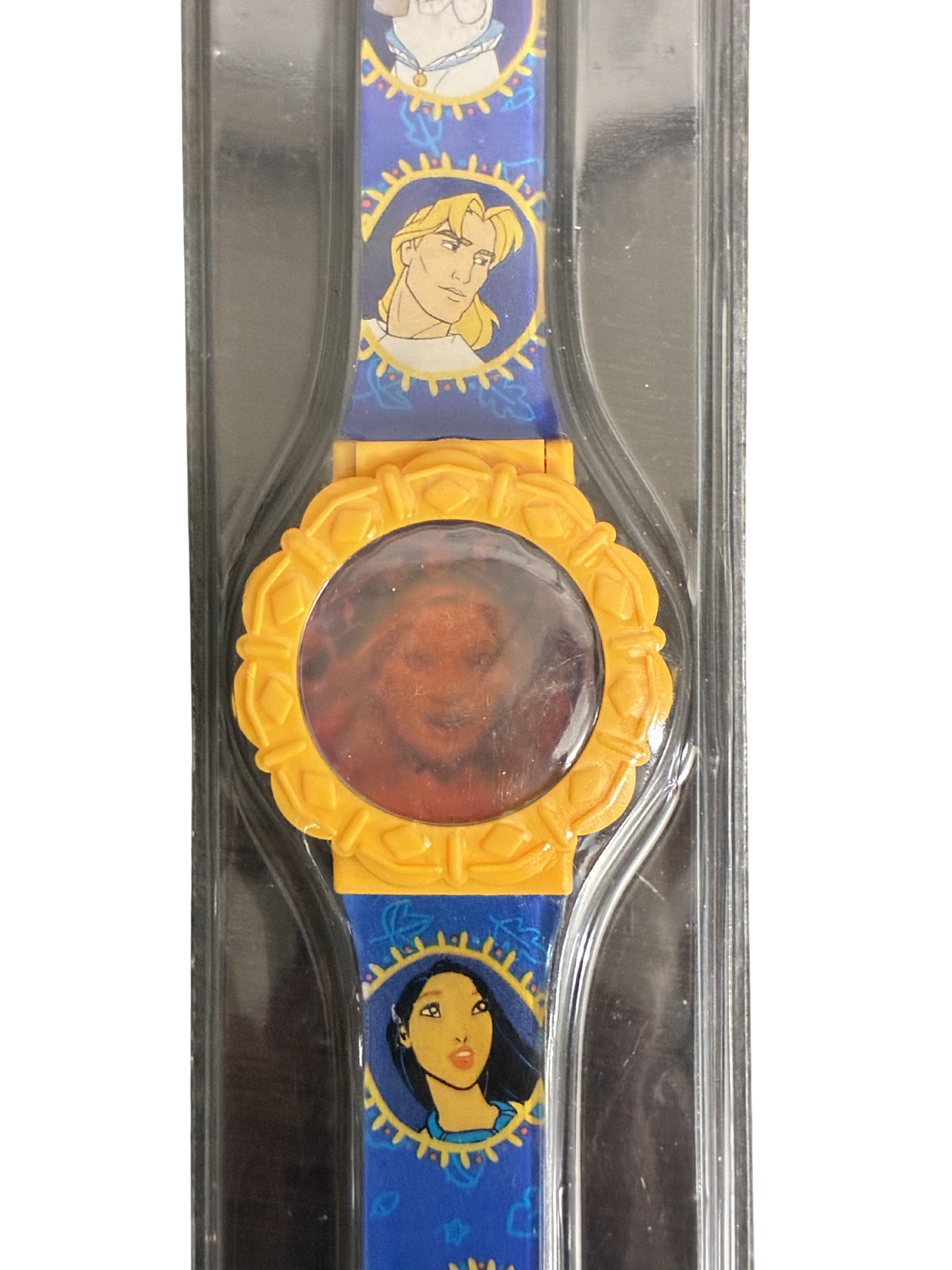 VINTAGE DISNEY POCAHONTAS HOLOGRAPHIC KIDS WATCH WITH BAND