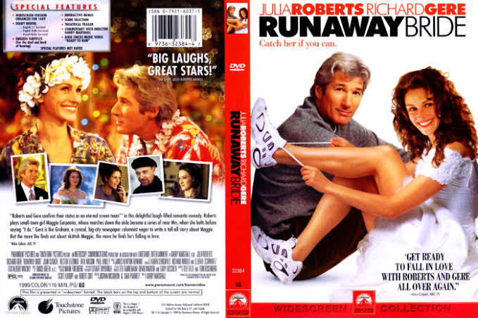 RUNAWAY BRIDE (DVD, 1999) WIDE SCREEN JULIA ROBERTS, RICHARD GERE NEW SEALED