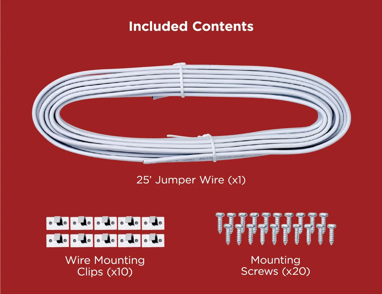 PUREOPTICS LED BLACK + DECKER 25' SOLID CORE WIRE 20 AWG CLASS 2 COMPLIANT NEW