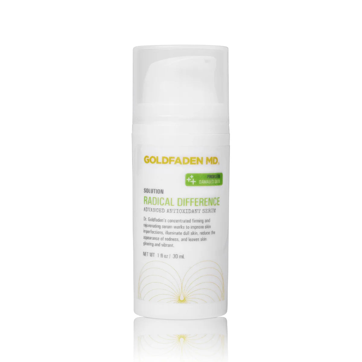 GOLDFADEN MD RADICAL DIFFERENCE REPAIR FACE SERUM 1FL OZ/30ML FULL SIZE