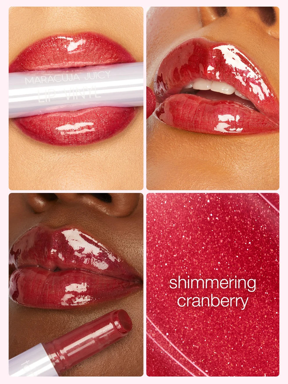 TARTE MARACUJA JUICY LIP VINYL - SHIMMERING CRANBERRY FULL SIZE