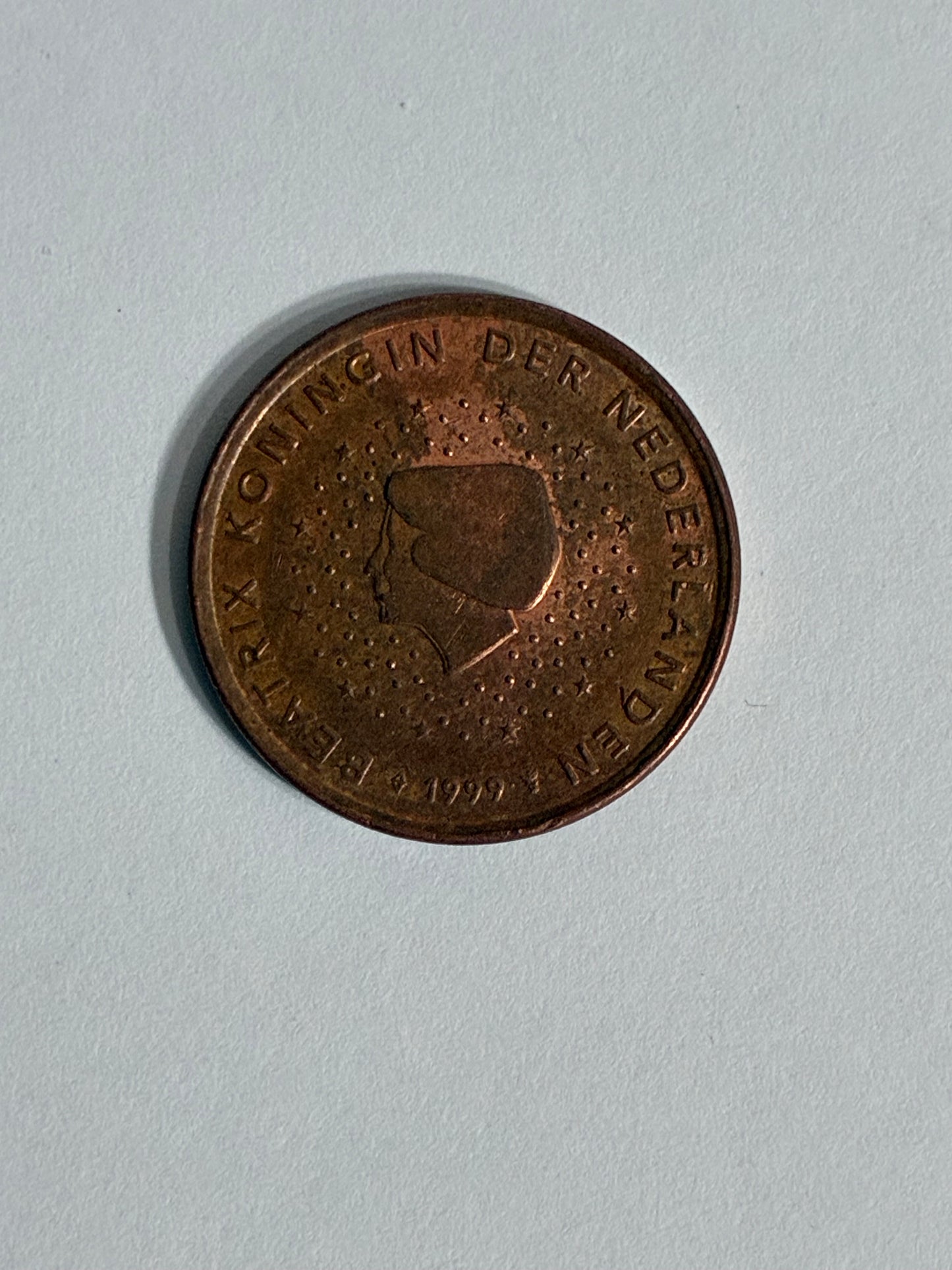 1999 5 EURO CENT - NETHERLANDS