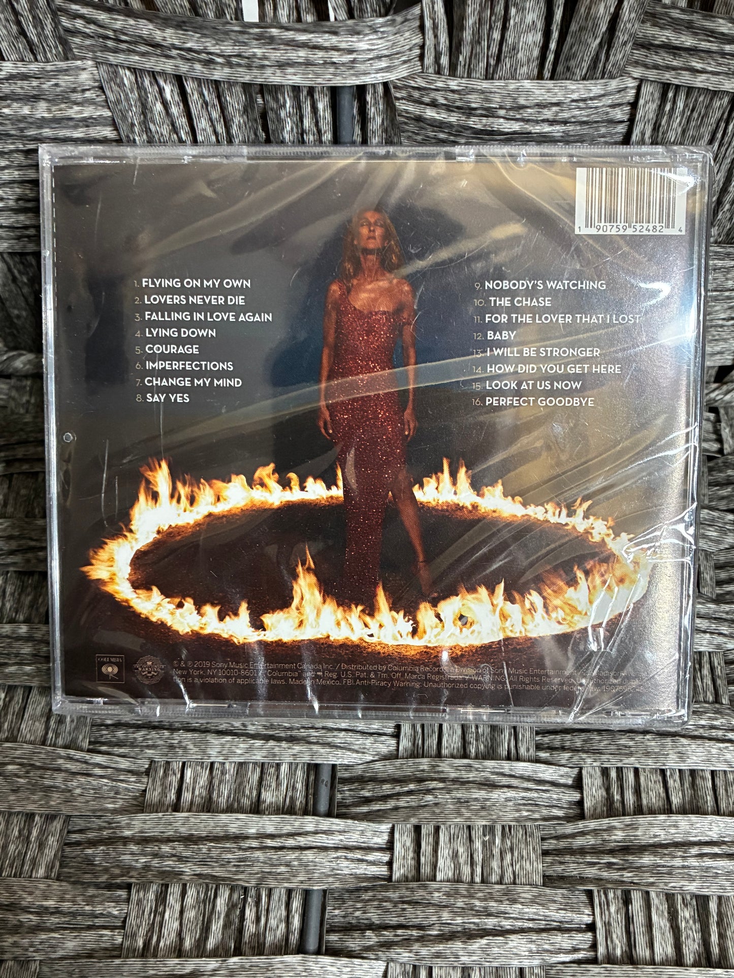 CELINE DION COURAGE CD BRAND NEW SEALED 2019