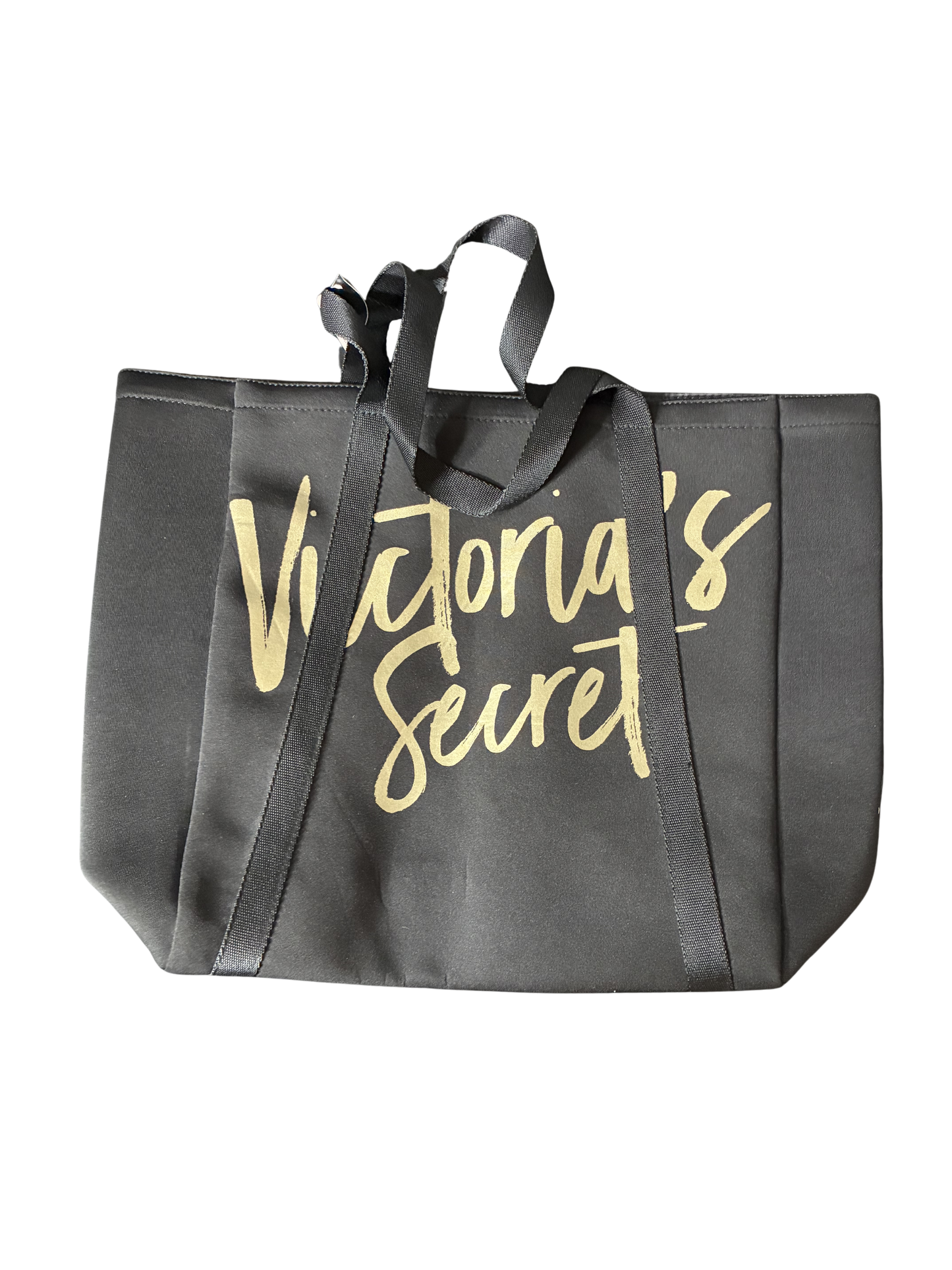 VICTORIA’S SECRET BLACK WITH GOLD COOLER BAG