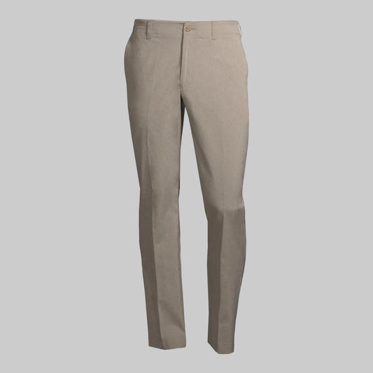 NWT BEN HOGAN PERFORMANCE MENS STRETCH PANTS CHINCHILLA MOISTURE WICKING UPF 50