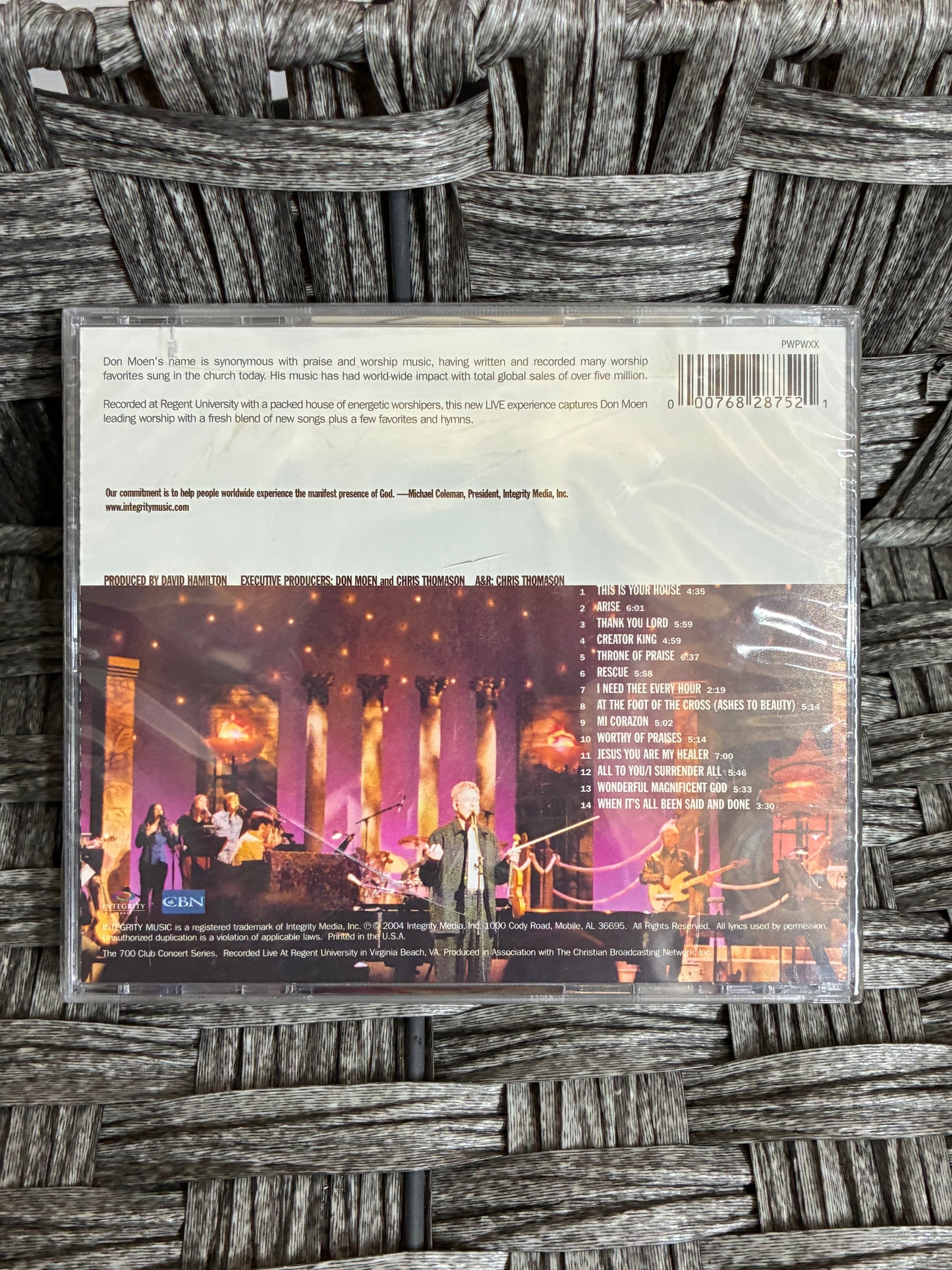 DAN MOEN THANK YOU LORD CD SEALED 2004