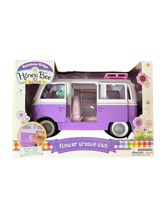 RAINBOW BRIDGE HONEY BEE ACRES FLOWER GROVE VAN WITH CHARACTER