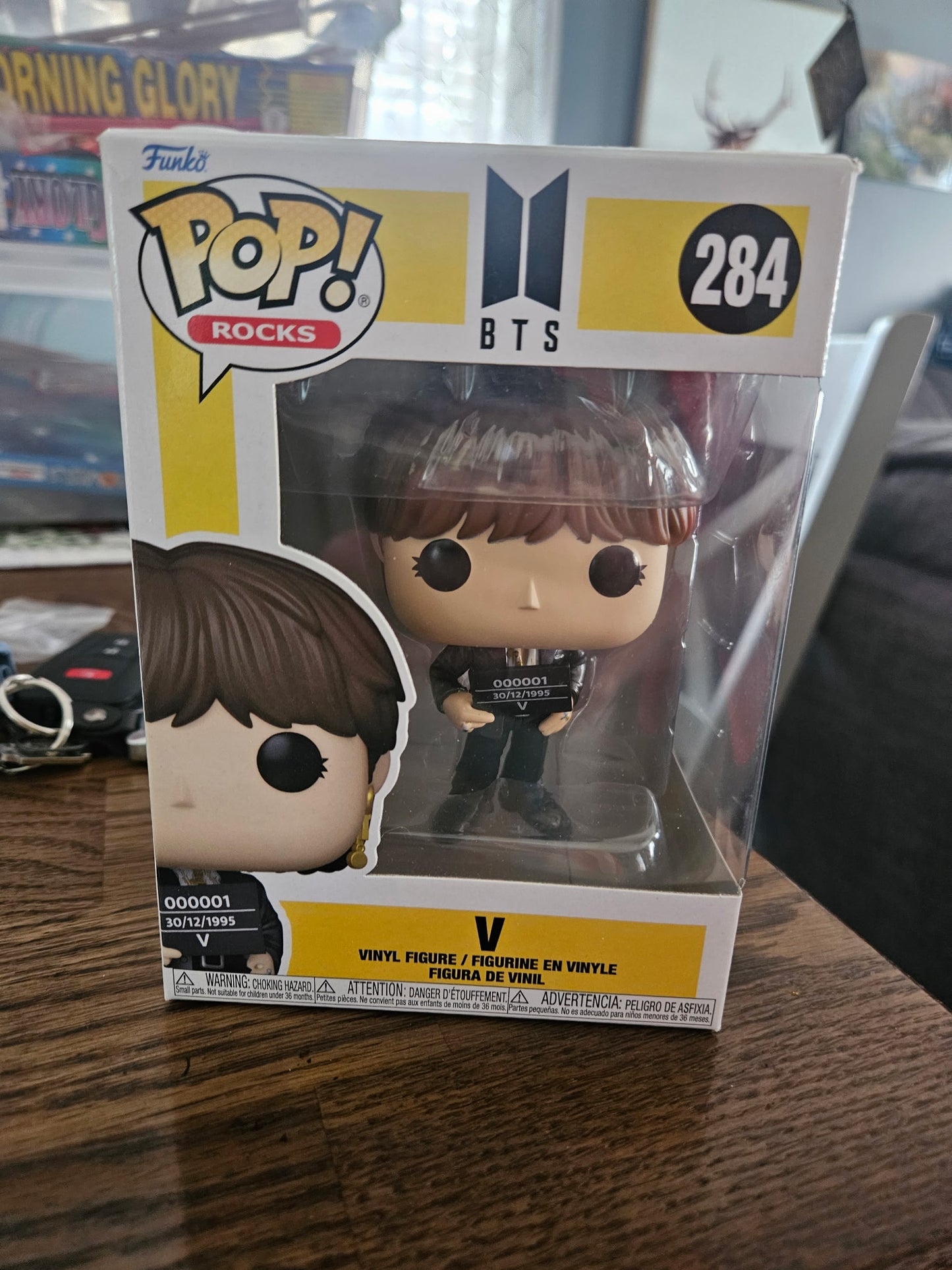 FUNKO POP! ROCKS 284 BTS V VINYL FIGURE