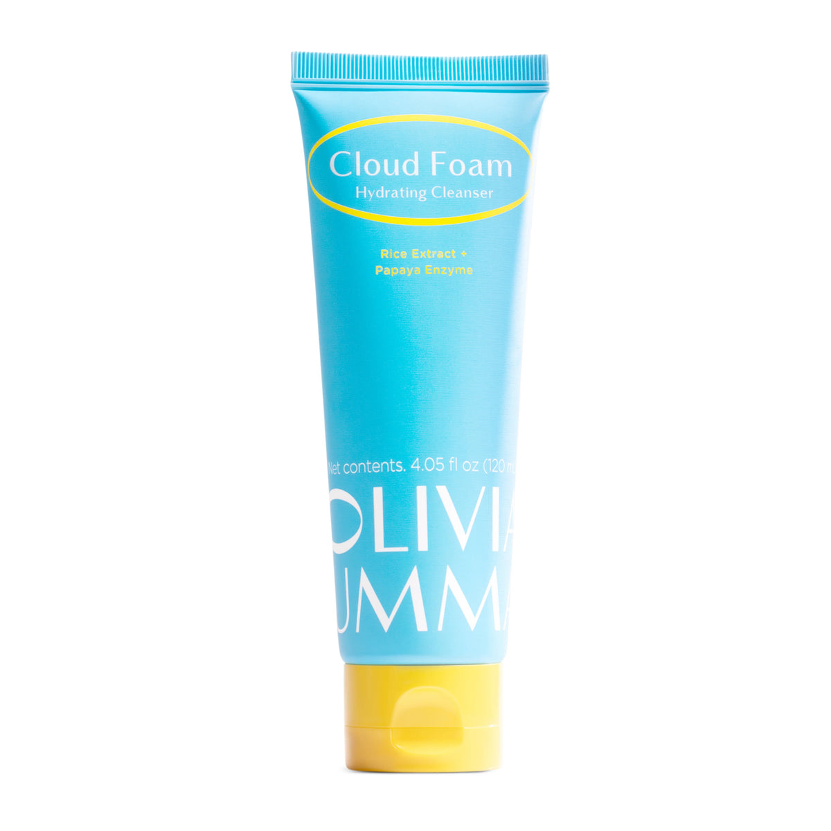 OLIVIA UMMA CLOUD FOAM HYDRATING CLEANSER RICE EXTRACT & PAPAYA ENZYME 4.05FL OZ