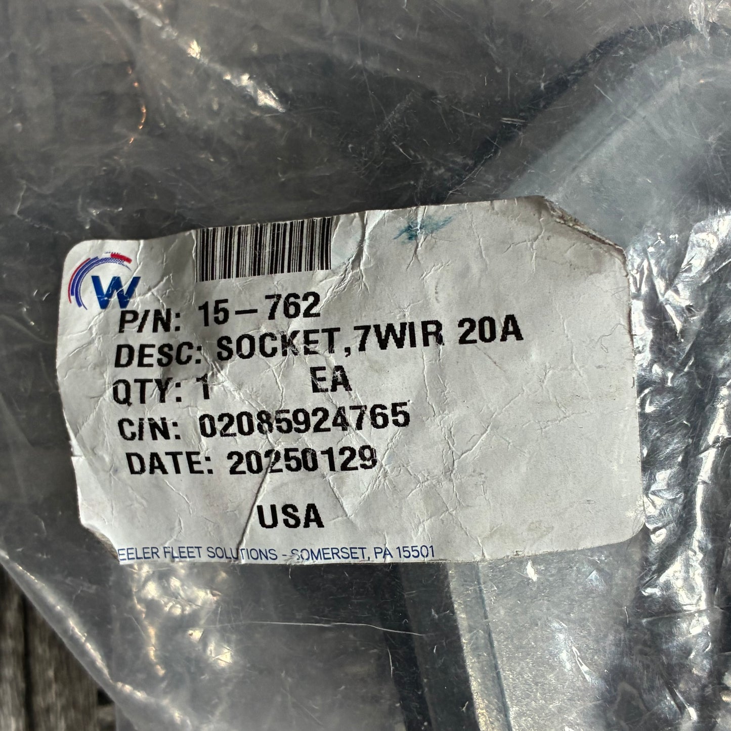PHILIPS SAE J560 20A TRAILER SOCKET