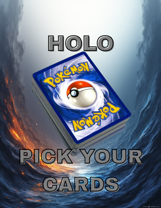 POKEMON TCG - SELECT YOUR CARD - HOLOS