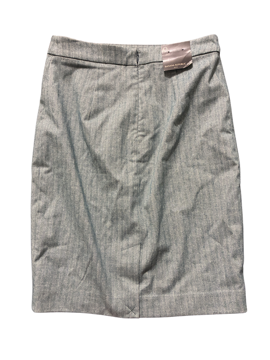 BANANA REPUBLIC GREEN HERRINGBONE SKIRT - SIZE 0 - NWT - MSRP $69.99