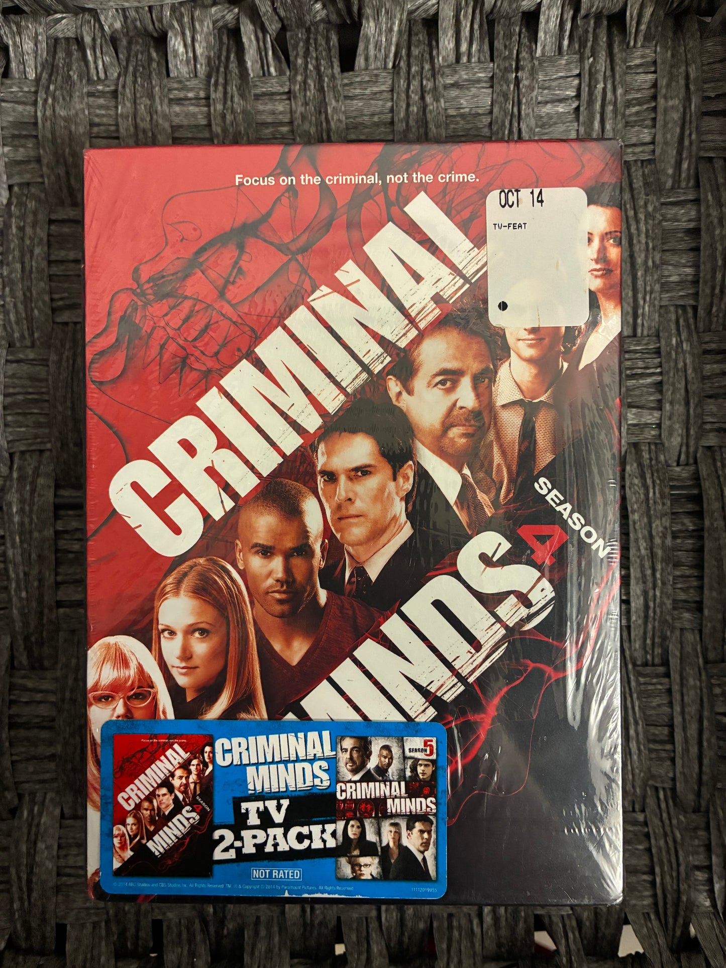 CRIMINAL MINDS THE COMPLETE SEASONS 4 & 5 - DVD - SEALED