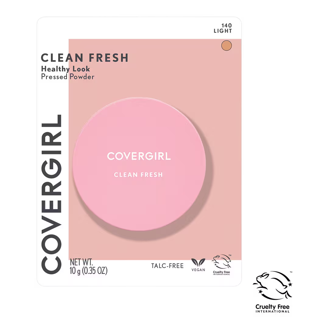 COVERGIRL CLEAN FRESH PRESSED POWDER - 140 LIGHT PALE