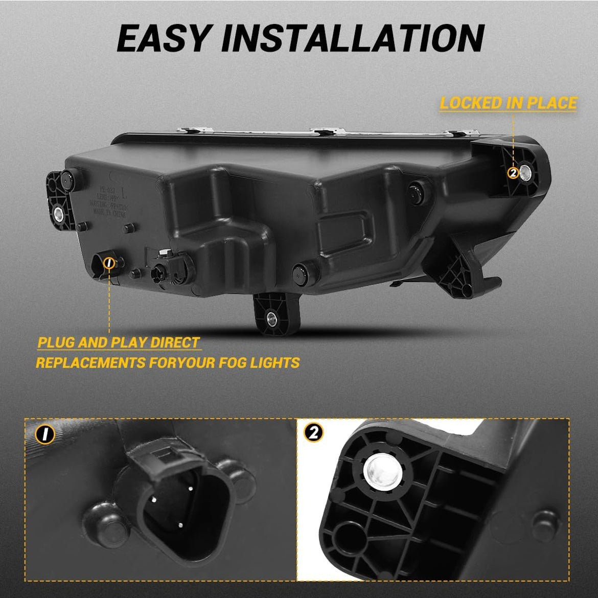2023 PETERBILT 579 FOG LIGHT ASSEMBLY PAIR