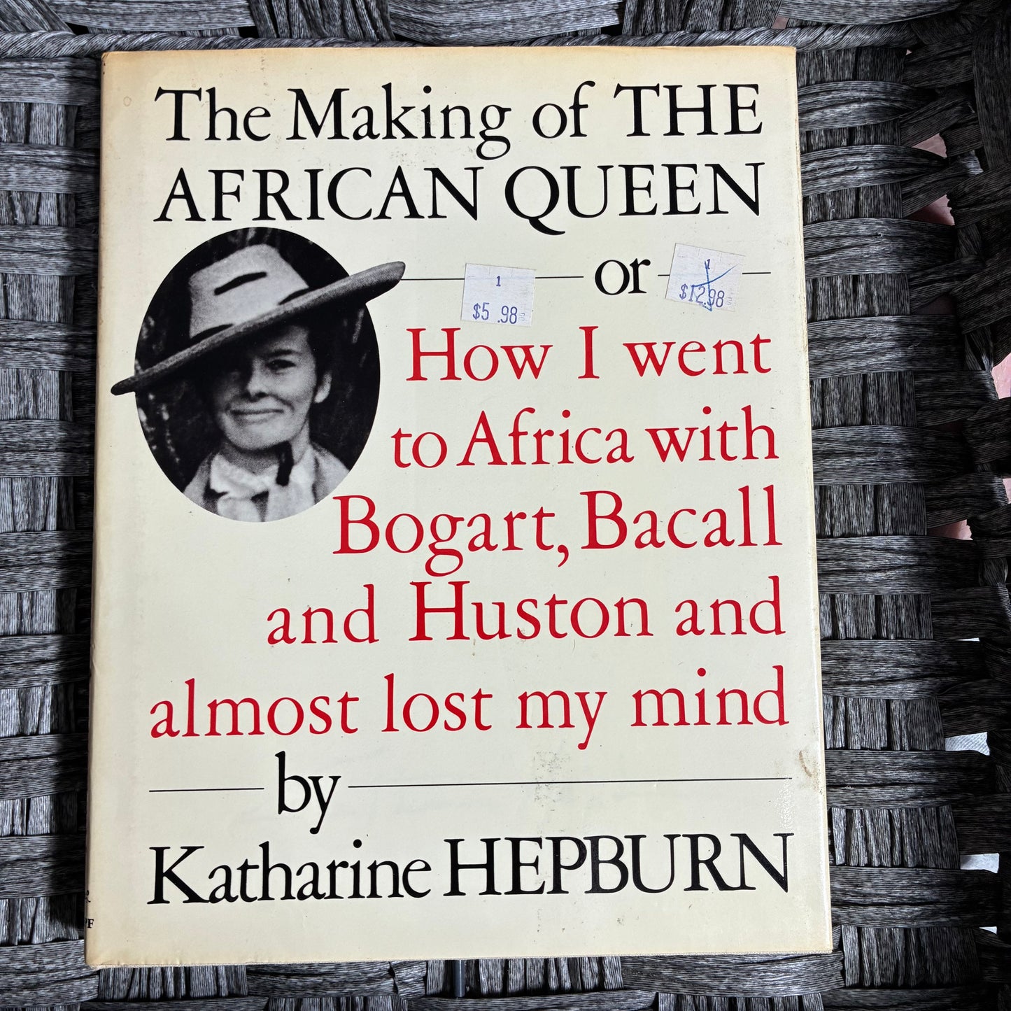 THE MAKING OF THE AFRICAN QUEEN BY KATHARINE HEPBURN - PRE OWNED