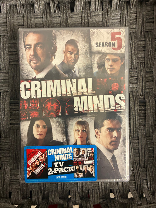 CRIMINAL MINDS THE COMPLETE SEASONS 4 & 5 - DVD - SEALED