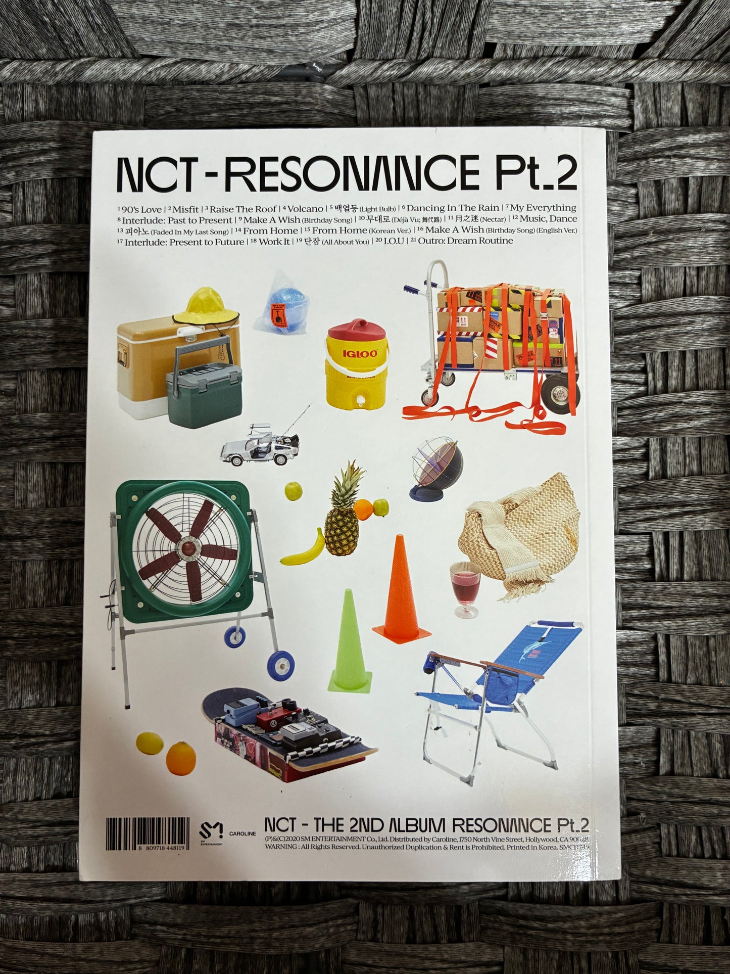 NCT NEO CULTURE TECHNOLOGY RESONANCE PT2 BOOK ONLY