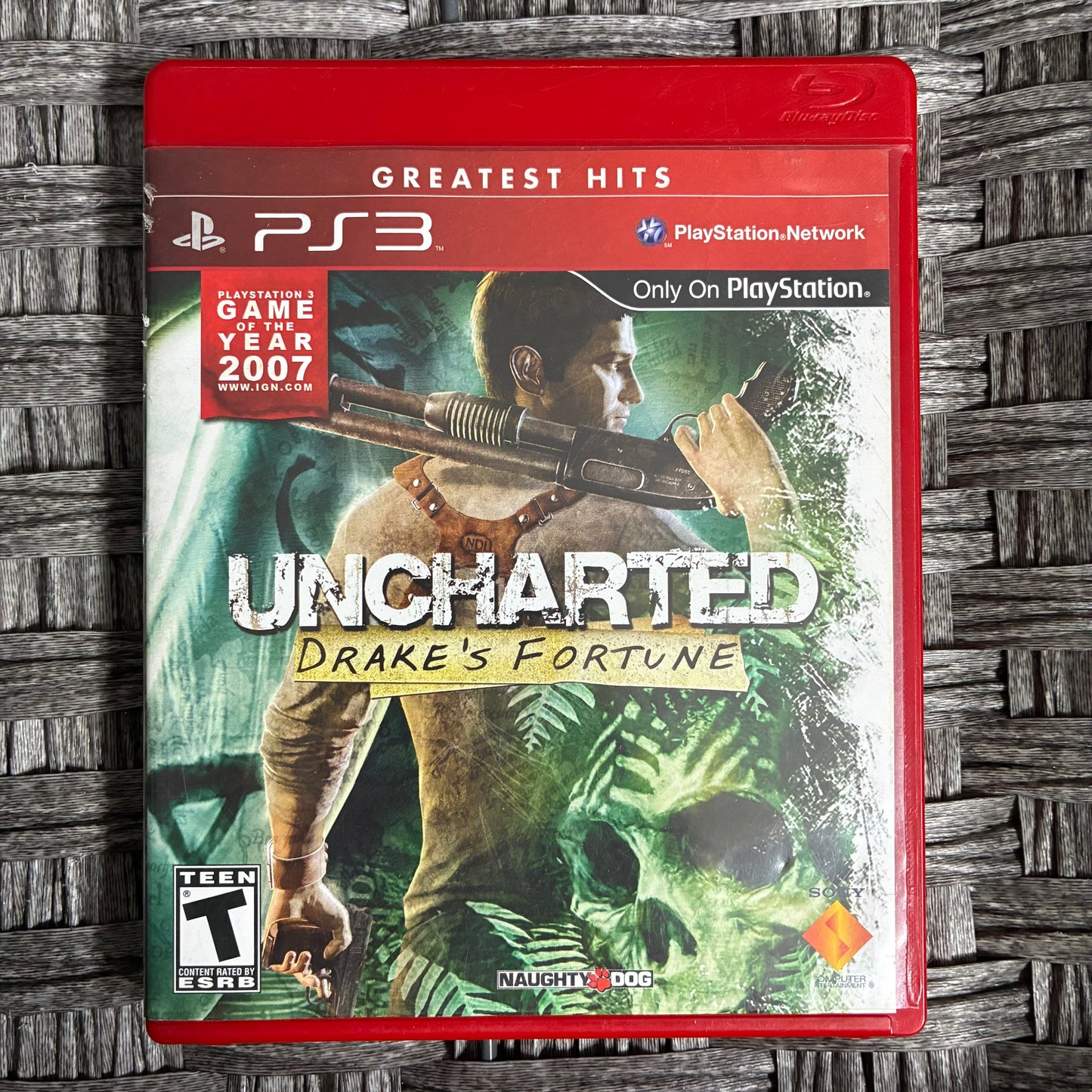 PS3 UNCHARTED DRAKE’S FORTUNE (2007) - PRE OWNED